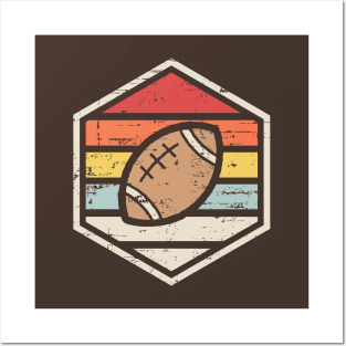 Retro Badge Rugby Posters and Art